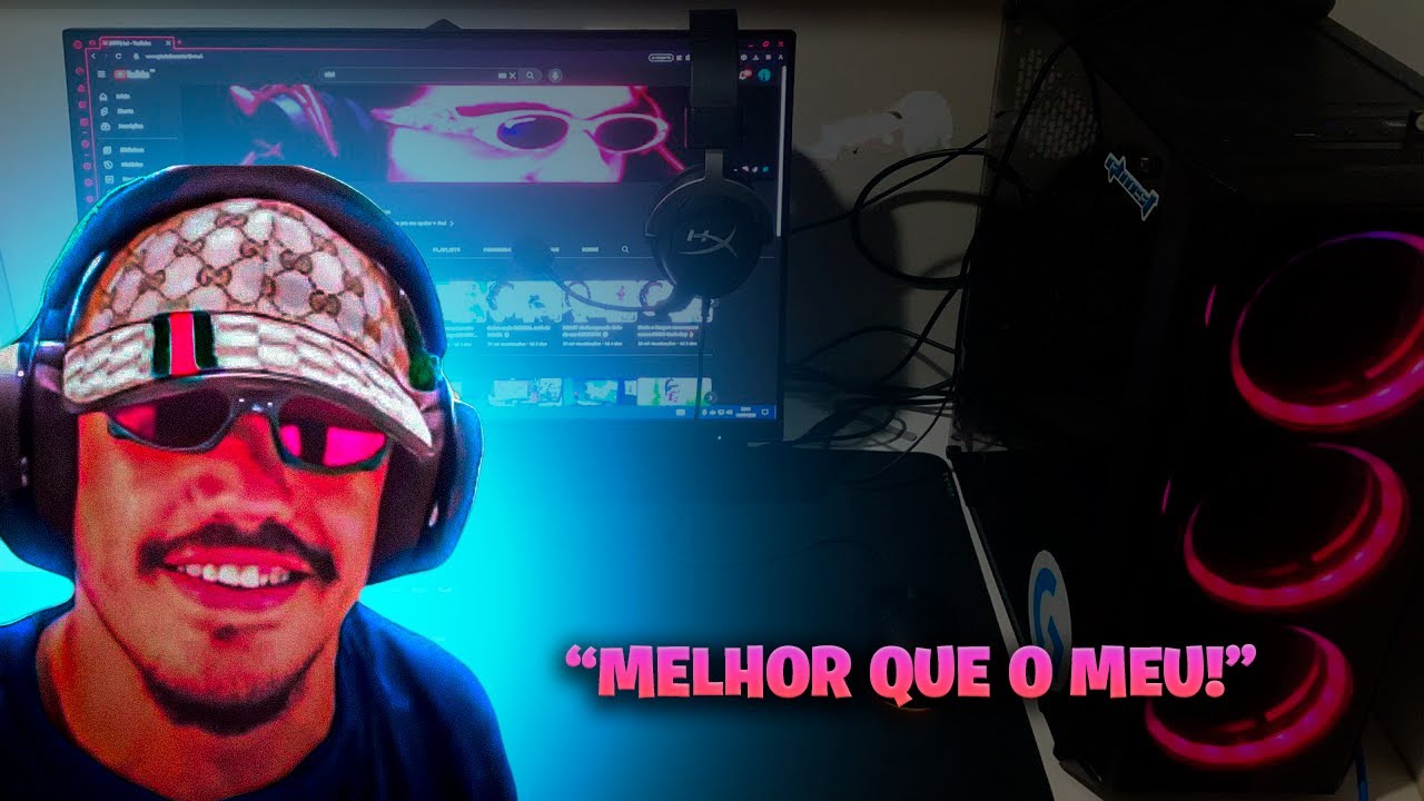SNOPEY REAGINDO AO SETUP DOS INSCRITOS
