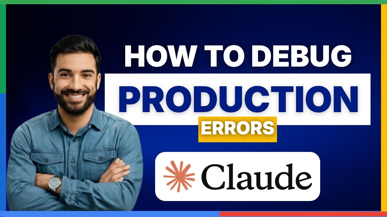 How to debug production errors using Claude Code[FULL GUIDE] - YouTube