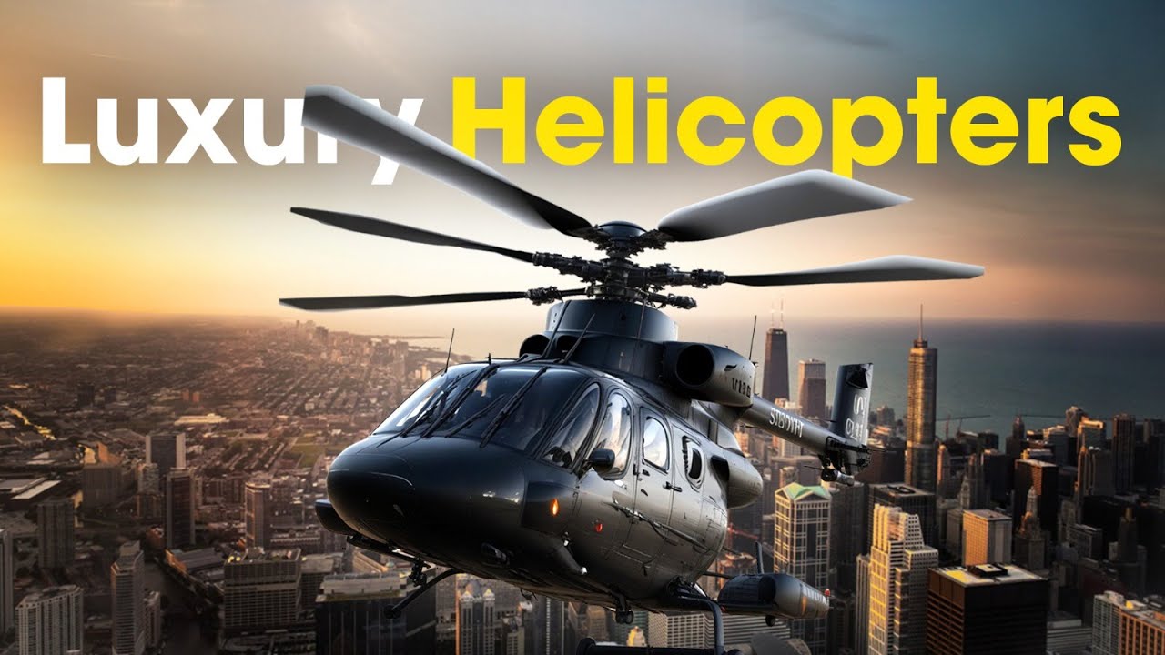Can You Afford the World's Most Luxurious Helicopters?