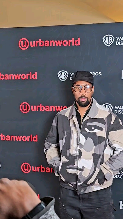 The RZA hits the red carpet #rza #uw23 #wutang #hiphop #shorts