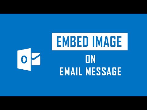 How to Embed Images in Email message on Outlook Email Client