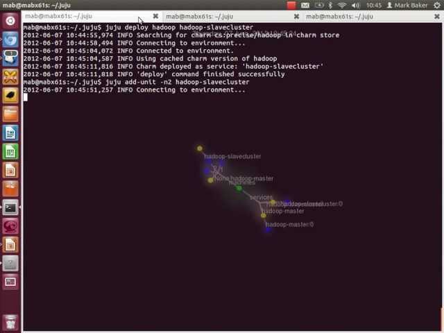 Juju Hadoop Demo on Ubuntu 12.04 LTS