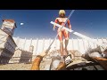 立体起動VRで女型の巨人を倒してたら酷い事になる【進撃の巨人VR】