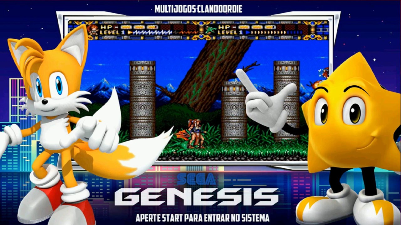 MULTIJOGOS 18 SISTEMAS - MEGA DRIVE