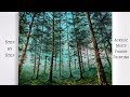 Misty Forest STEP by STEP Acrylic Painting Tutorial (ColorByFeliks)