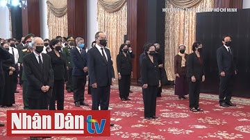 Lễ viếng nguyên Tổng Bí thư Lê Khả Phiêu tại TP Hồ Chí Minh