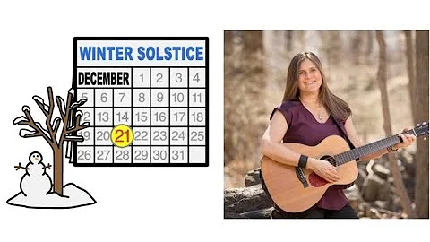 Winter Solstice song - Sing along & learn about Winter Solstice with AAC! #wintersolstice #kidssongs