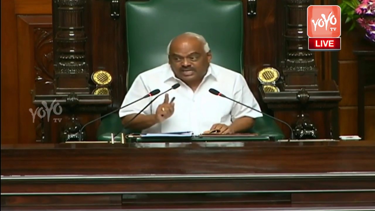 Speaker Ramesh Kumar Strong Warning to Assembly House Members || HD Kumaraswamy || YOYO TV Kannada