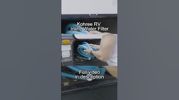 Kohree RV Inline Water Filter-Build Water Filter System#kohree #waterfilter #waterhose #gardenhose