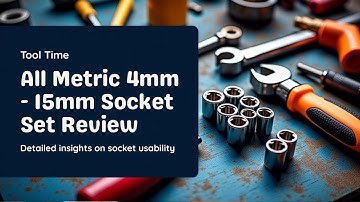 LLNDEI 44PCS All Metric , No SAE,  Socket & Nut Driver Set – Deep & Shallow Sockets