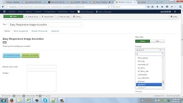 Easy Responsive Image Accordion Joomla Module