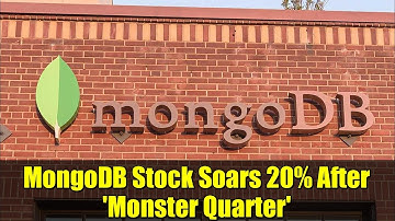 MongoDB Stock Soars 20% After 