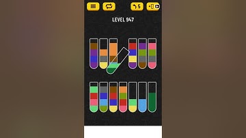 【Water Sort Puzzle】 Level 947