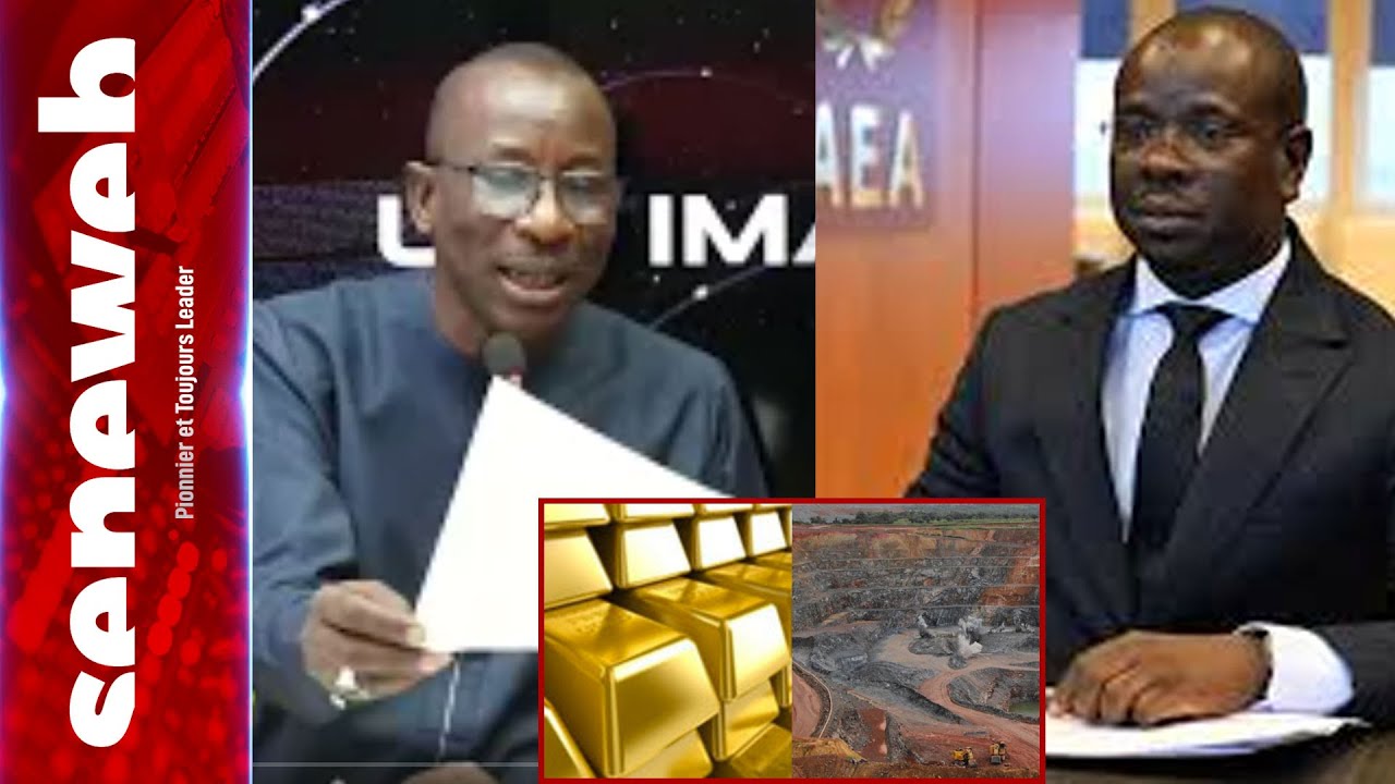 Il brandit un document et annonce de bonnes nouvelles sur la gestion des ressources naturelles...