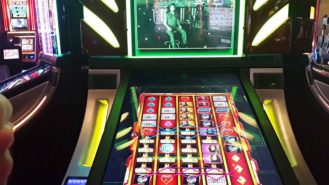 Iron Man Slot Machine Bonus - Big Win!!!