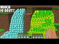DIAMOND WATERFALL or XP WATERFALL in Minecraft ? WHICH WATERFALL is THE BEST