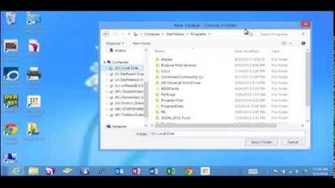 Add Programs List Menu to Windows 8 Desktop