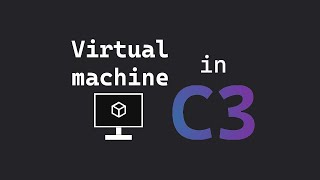 I created a Virtual Machine in C3 to learn how Garbage Collection works