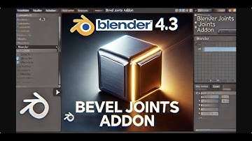 Blender 4.3 UPDATE and Bevel Joints gets a new tool!