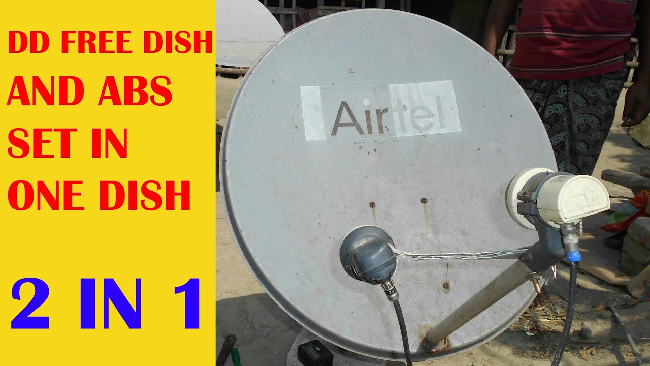 DD FREE DISH & ABS Setting In One Dish||Abs 75.E Dish Setting||Dd Free Dish Setting||Dthforyou