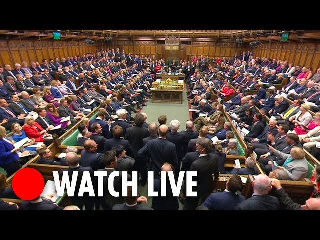 PMQs: Theresa May faces Commons after Brexit deal defeat
