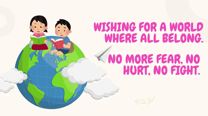 Hope for a Better World | Educational Song on Peace & Unity for Kids.