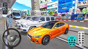 New Three SUV car vs Bullet Train - Android Game - 3D Driving Class 2025 - Android iOS Gameplay