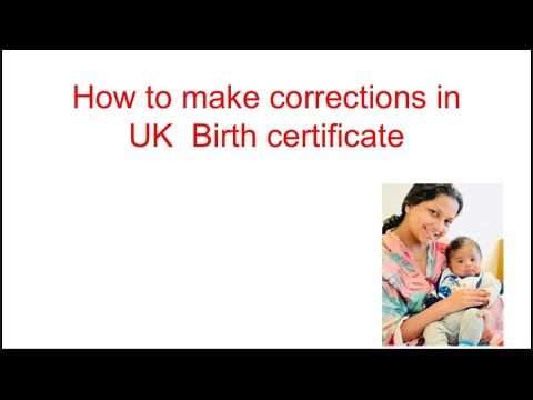 PDFBirth Certificate Correction Application
