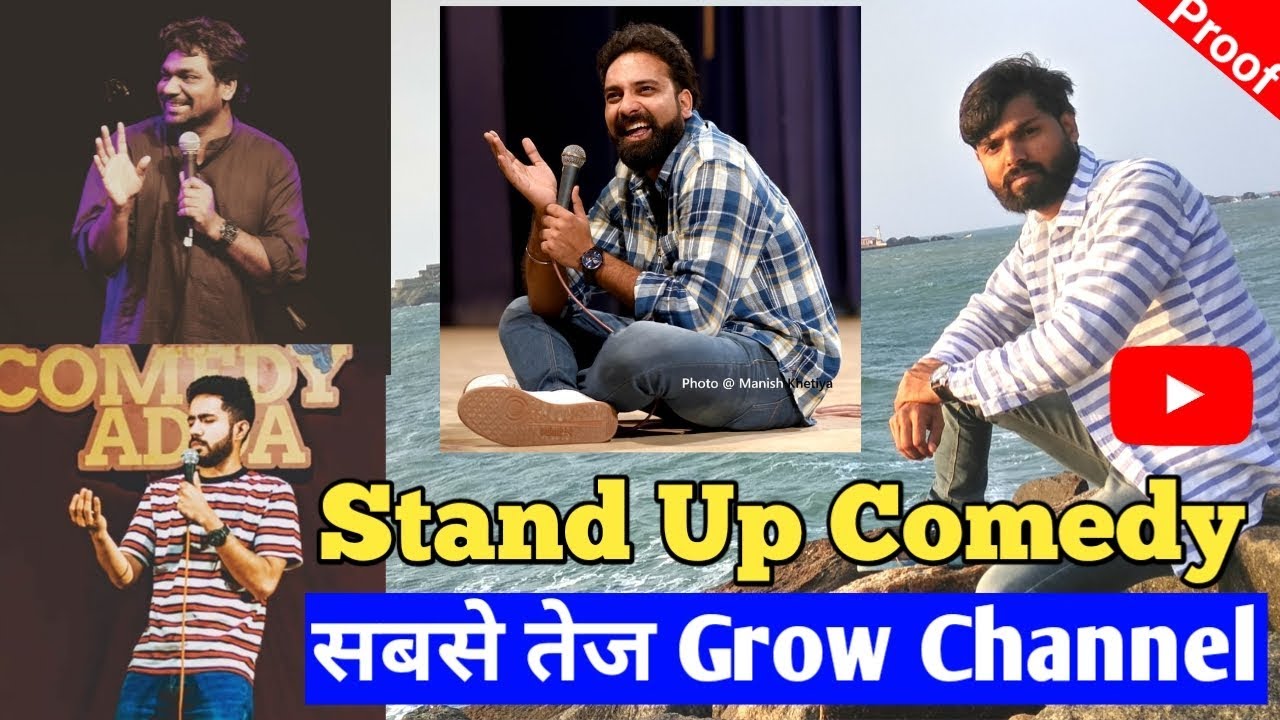 Stand Up Comedy Fastest Growing Channel On YouTube With Proof