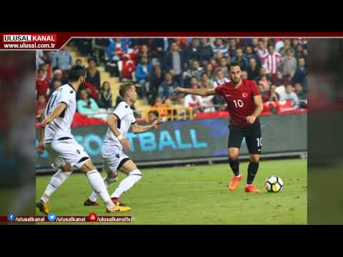 A Milli Futbol Takımımız, Arnavutluk'a 3-2 yenildi