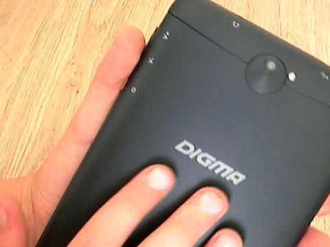 Обзор планшера DIGMA Plane 7.12 3G