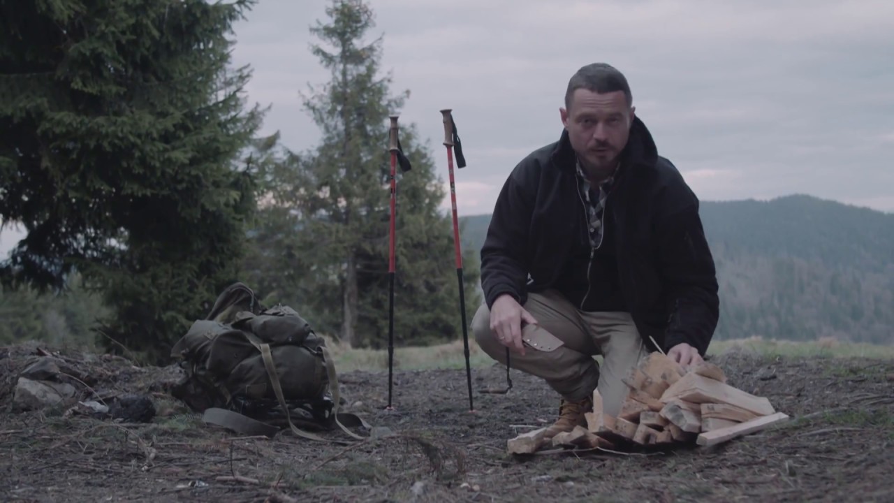 Jak rozpalić ognisko? Batonowanie drewna. Łukasz Tulej. Naturalnie Polska. Planete+HD. Tvworking.