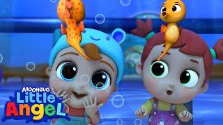 Fun Day At The Aquarium | Cartoons for Kids | Nursery Rhymes | Sing a Longs |  Magic And Music