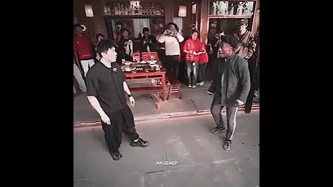 IShowSpeed and Cheng/Zac Wang from The Karate Kid, recreate an unbelievable scene 🔥