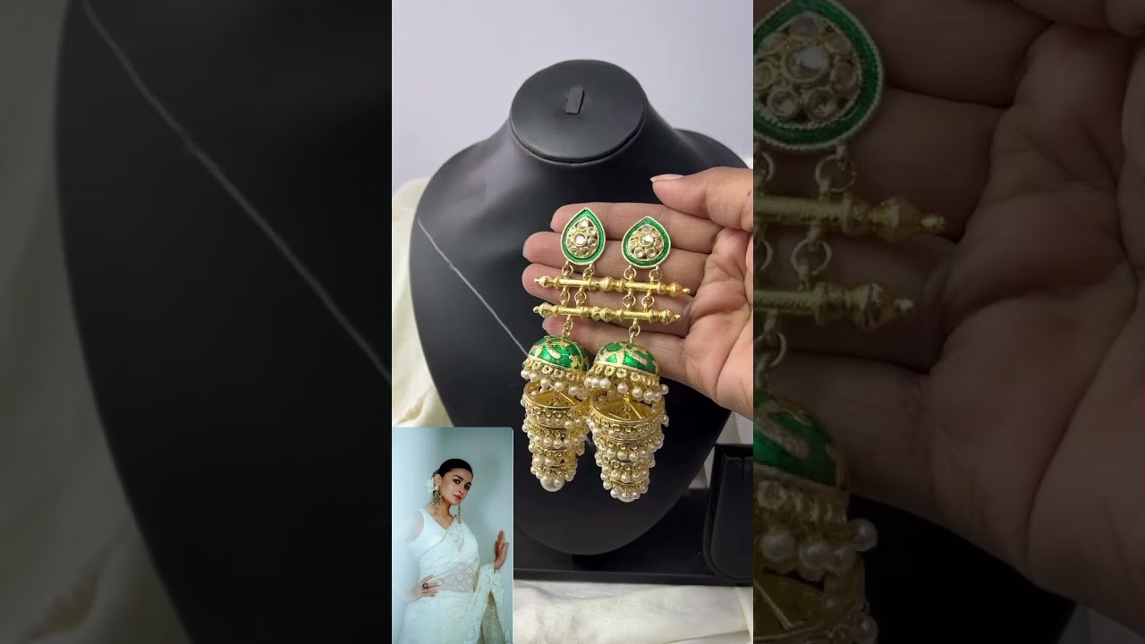 Best place to buy latest designs Of Earrings According Neckline Abdesigns - 9586221777