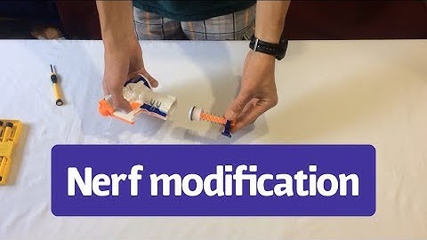 Nerf Trio EX-3 modification tutoral