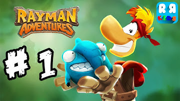 Rayman Adventures (by Ubisoft) - Adventure 1-3 - Walktrough Gameplay