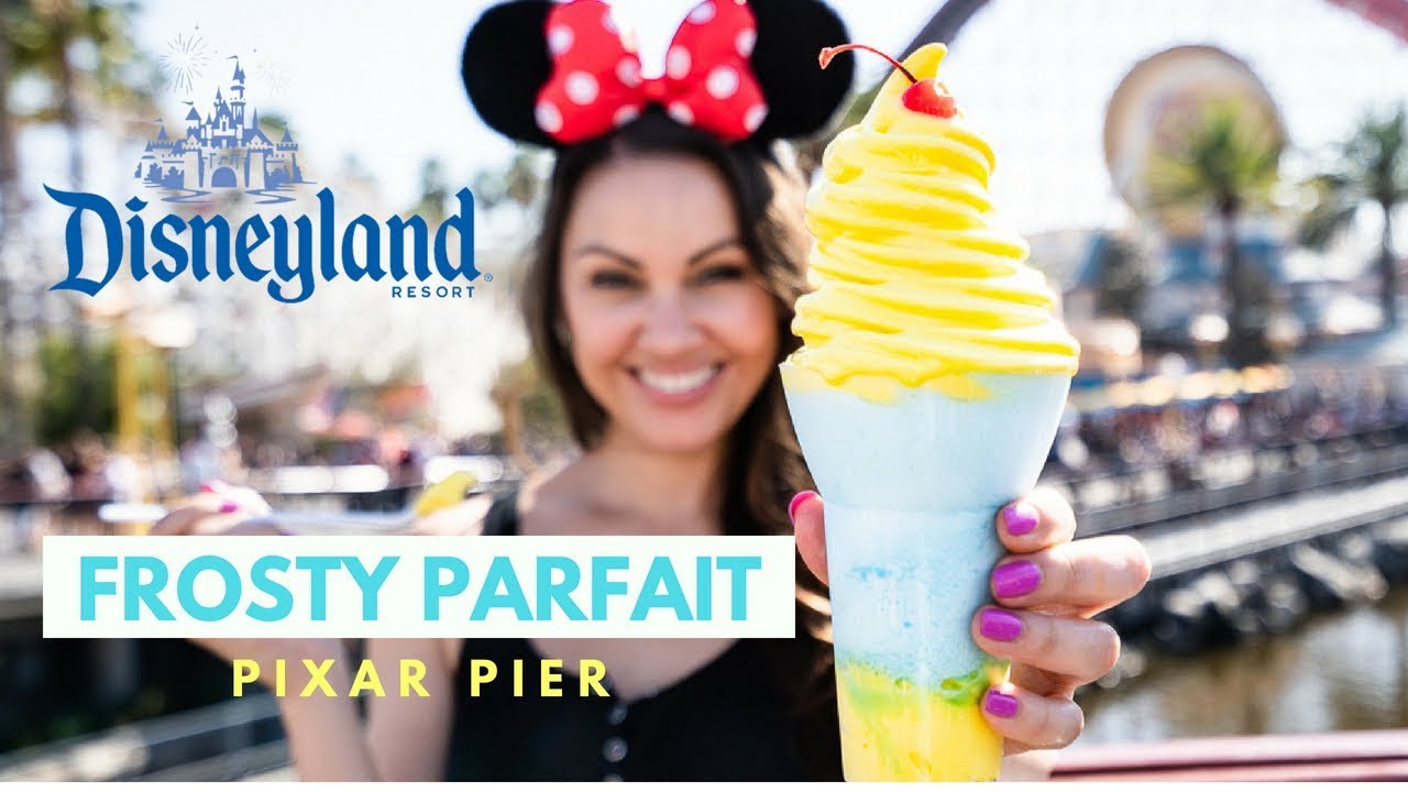 Disneyland's New Frosty Parfait at Pixar Pier 