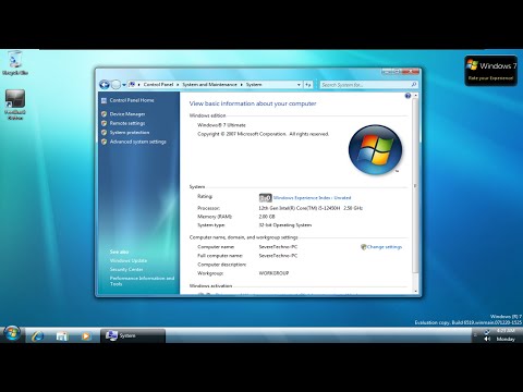 Windows 7 Build 6519 Review 🔥😱 #windows7 #windows7ultimate