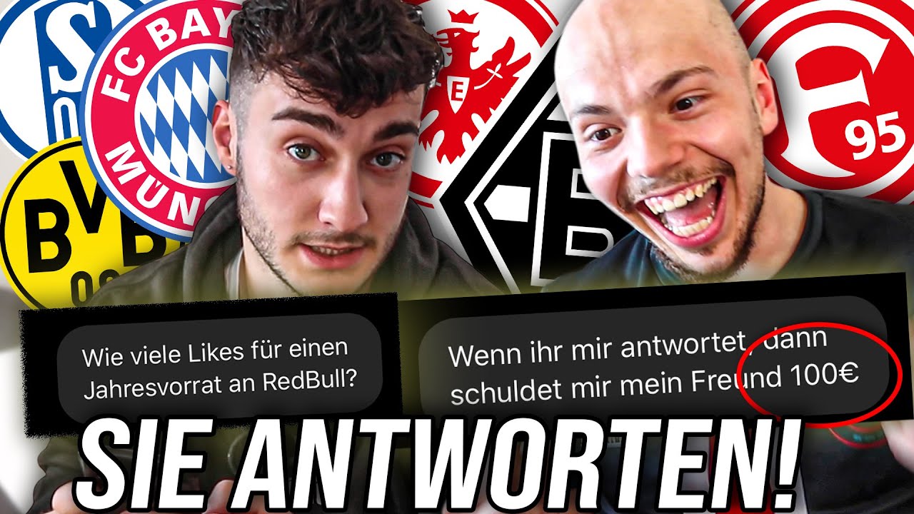 New Update WIR SCHREIBEN ALLEN 18 BUNDESLIGA VEREINEN