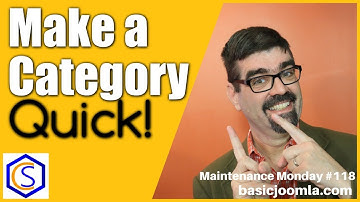 Create and Link to a Category Quick in Joomla 🛠 MM Live Stream #118