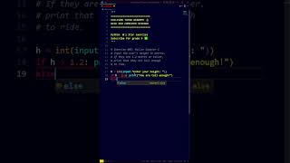 Famous ROLLER COASTER w/ IF STATEMENTS - Python GCSE (Beginner) Net Worth