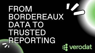 From Bordereaux Data to Trusted Reporting with Verodat