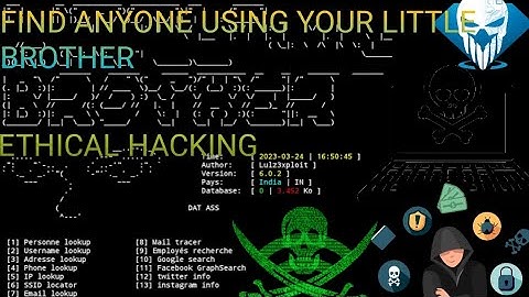 INFORMATION GATHERING THROUGH LITTLE BROTHER IN TERMUX ETHICAL HACKING