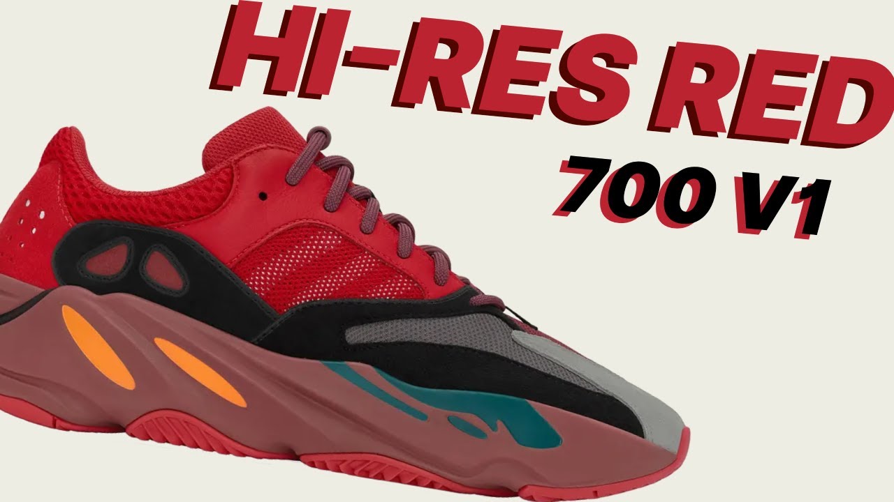 Yeezy 700 V1 Hi-Res Red | HOW TO COP + Release Info & Resell Predictions