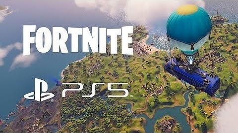 Get a First Look at Fortnite Gameplay on PS5 With UE4 (4K) (2160p)