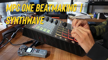MPC One beatmaking | synthwave | retrowave