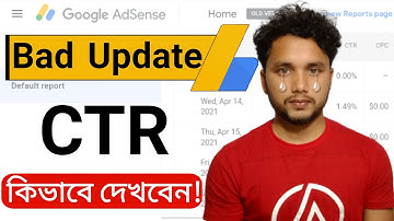 New Update How to check adsense report in new version CTR, Earning | Technical Ayman