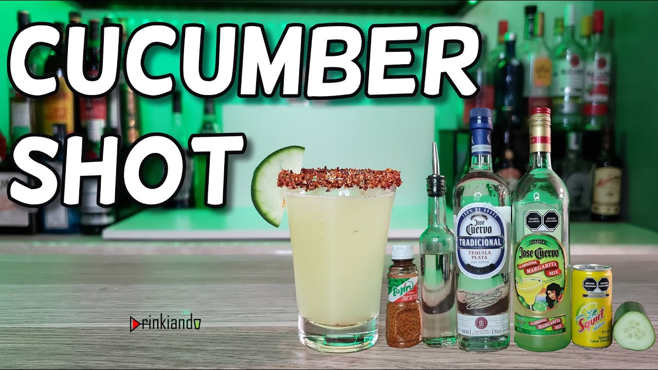  ¿Cómo Preparar El Cucumber Shot?  | Delicioso Shot De Pepino 