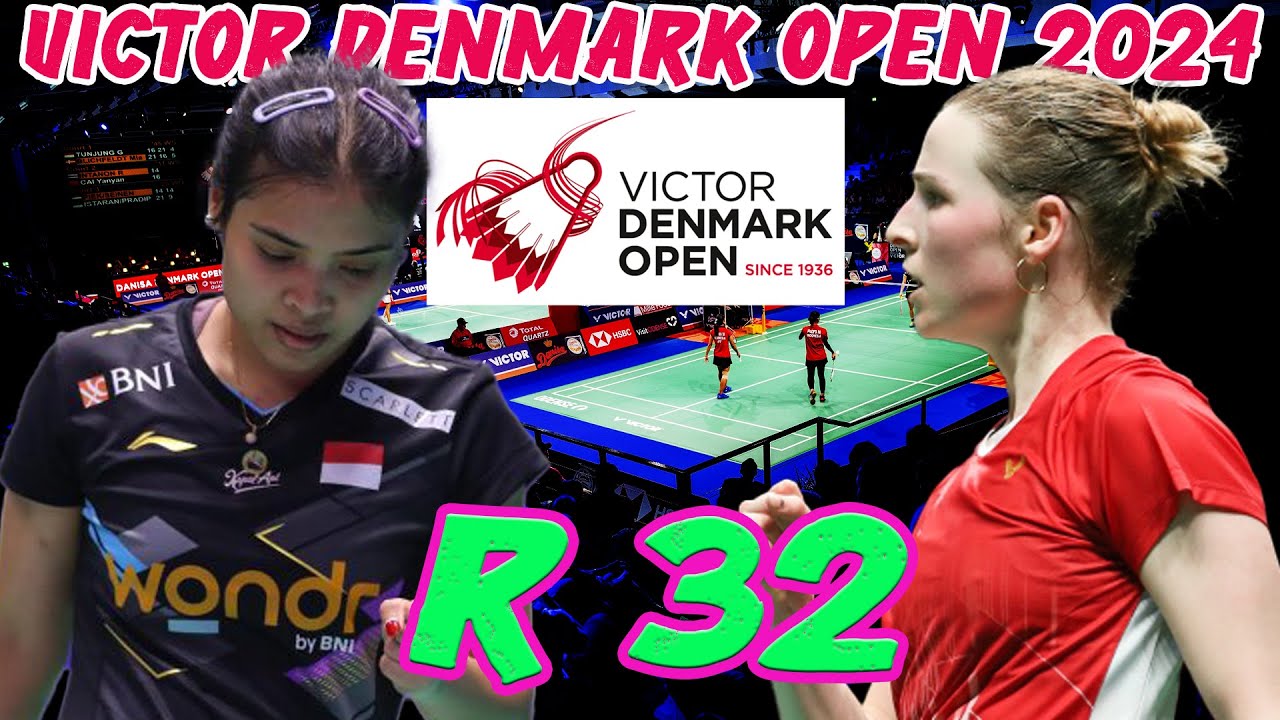 R32 VICTOR Denmark Open 2024 Live Stream Badminton - YouTube